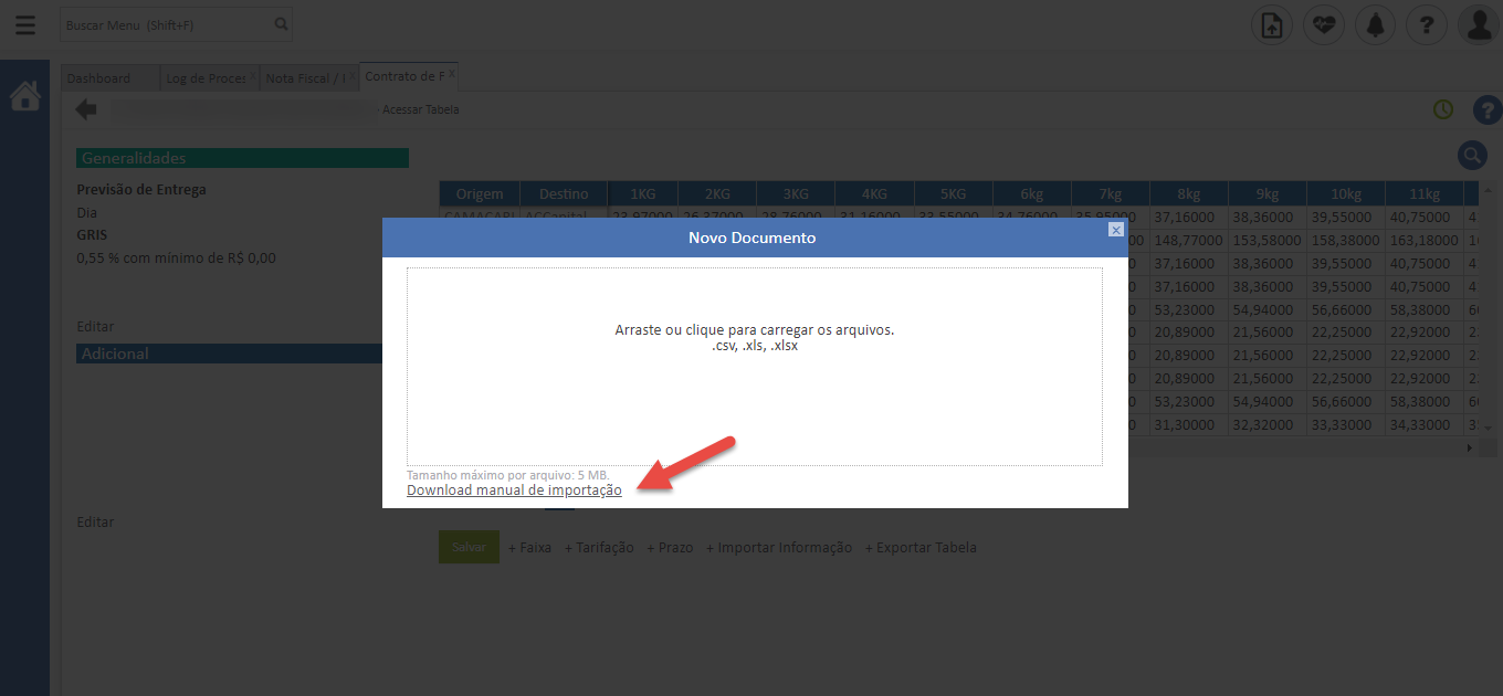 )ntrato de
Previsão de Entrega
GRIS
9
37,16000 38,36000 39,55000 40,75000
148,77000 153,58000 158,38000 163,18000
Novo Documento
nin ) de RS 0,01
Arraste ou clique para carregar os arquivos.
.csv, .xls, .xlsx
Tamanho máximo por arquivo: 5 Ma
Download manual de importaçãg
-7,16000 38,36000
7,16000
_3,2300_
_ 4,9400_
'0,89000
1,56000
-0,89000
-1,56000
39,55000
39,55000
56,65001_
22,25000
22,25000
-a,gsooa
-1,56000 -2,25000
54,94000
2,3200
40, 7500r
40, 75000
58,38001
22,92000
22,S200L
22,9200r
58,38000
