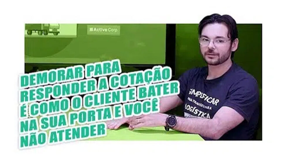 Transmita CREDIBILIDADE aos seus clientes RESPONDENDO RÁPIDO a COTAÇÃO DE FRETE
